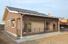 安達郡大玉村 延床面積約25坪 平屋建て 家事動線のよいバリアフリーの家