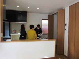長期優良住宅完成見学会報告 キッチン